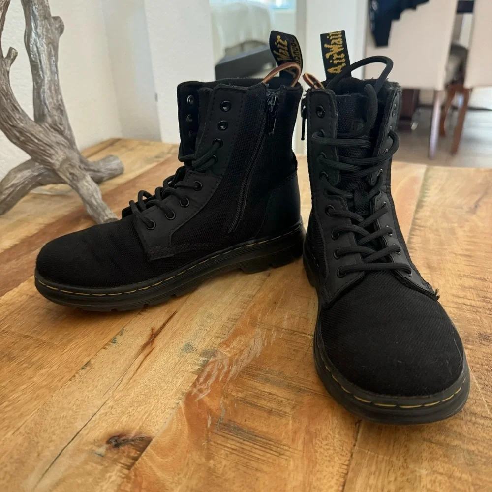 Dr. Martens Combs Boot - Little Kid / Big Kid - Black Size 2